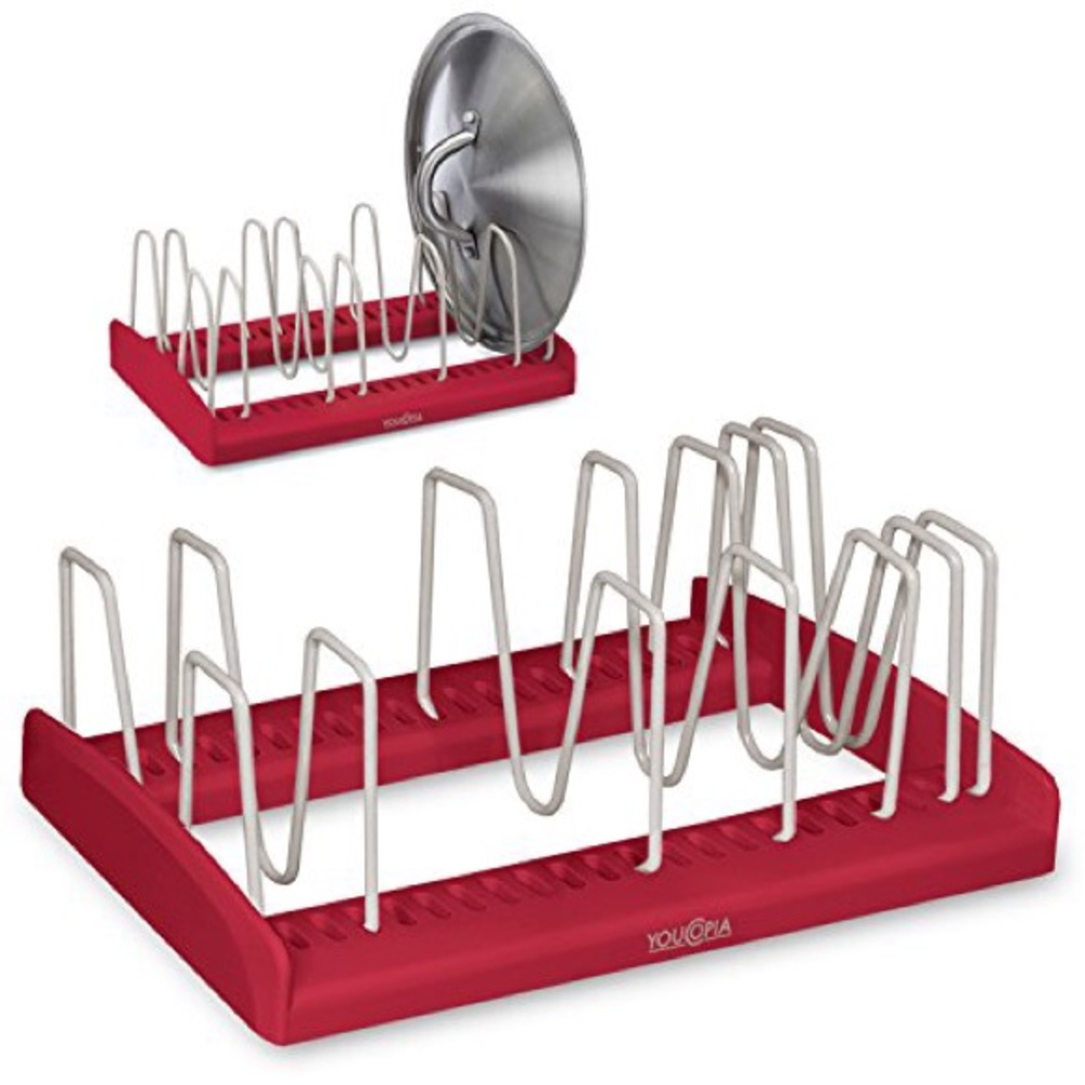 Set of 2 Youcopia lid/ pan organizers